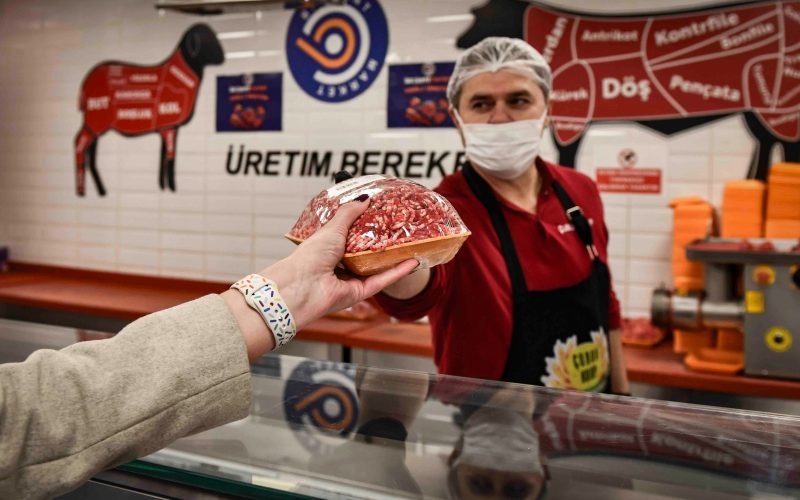 “Ramazan boyunca Başkent Market ve Mobil Marketlerde 125 ton kırmızı et satıldı”