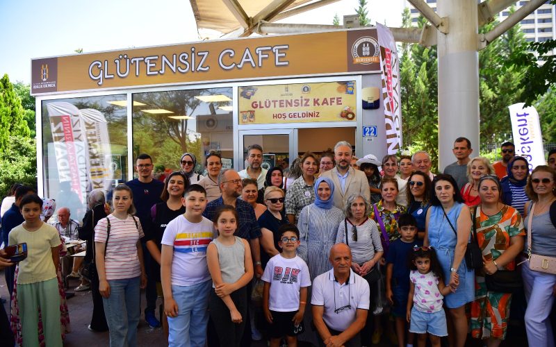 “Çölyak hastalarına özel Gökkuşağı Kamu Pazarı’nda Glütensiz Kafe açtık”